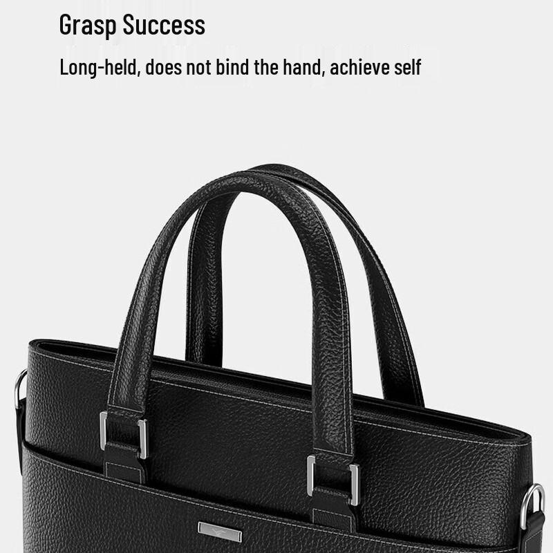 Septwolves Leather Business Briefcase