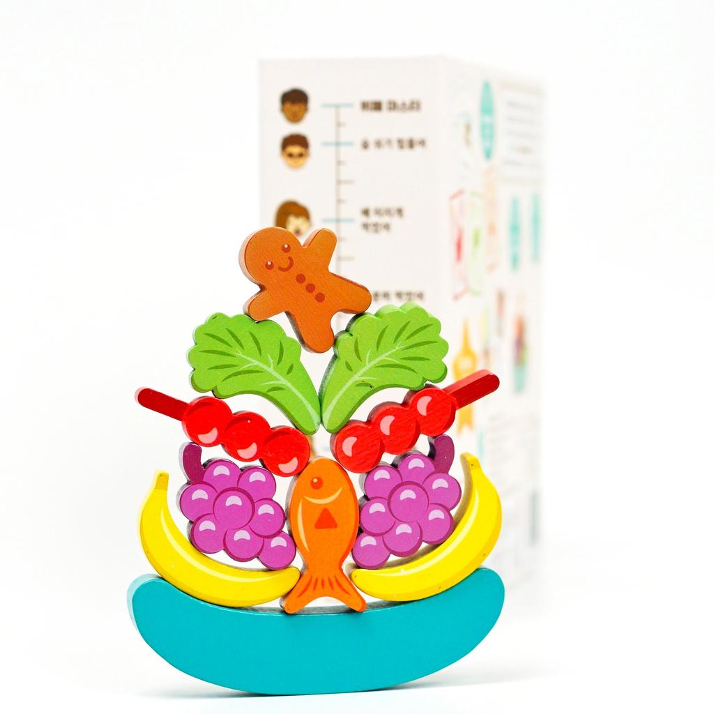 Buffet Master Board Game: Food Stacking Dexterity Balance for Kids