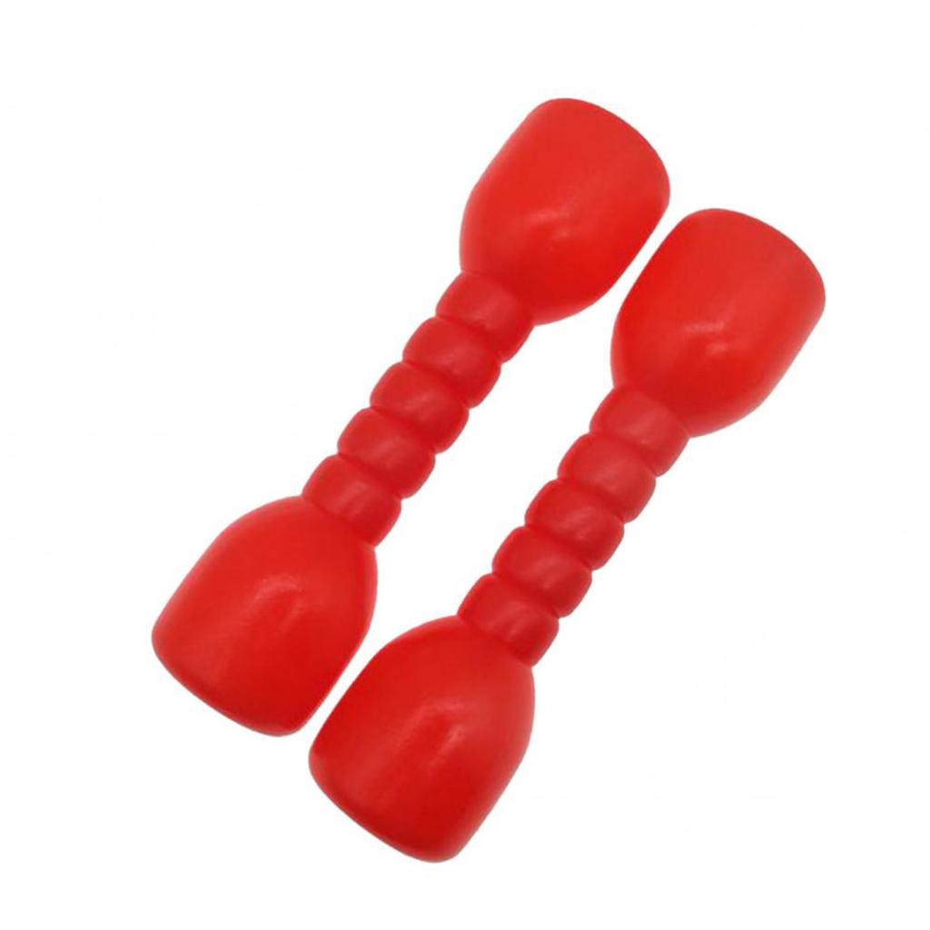 1 Pair Children Weightlifting Set Exercise Fitness Dumbbells Kids Weightlifting Dumbbells Plastic Home Exercise Dumbbell