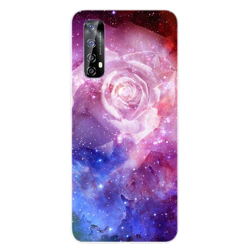 For OPPO Realme 7 Case RMX2151 Bumper Silicone TPU Soft Phone Cover For OPPO Realme 7 RMX2155 Realme7 Case Cartoon Fundas Coque