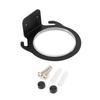Black Hair Dryer Holder Wall Mounted Hair Dryer Hanger Cord Storage Hair Dryer Rack  Home Storage