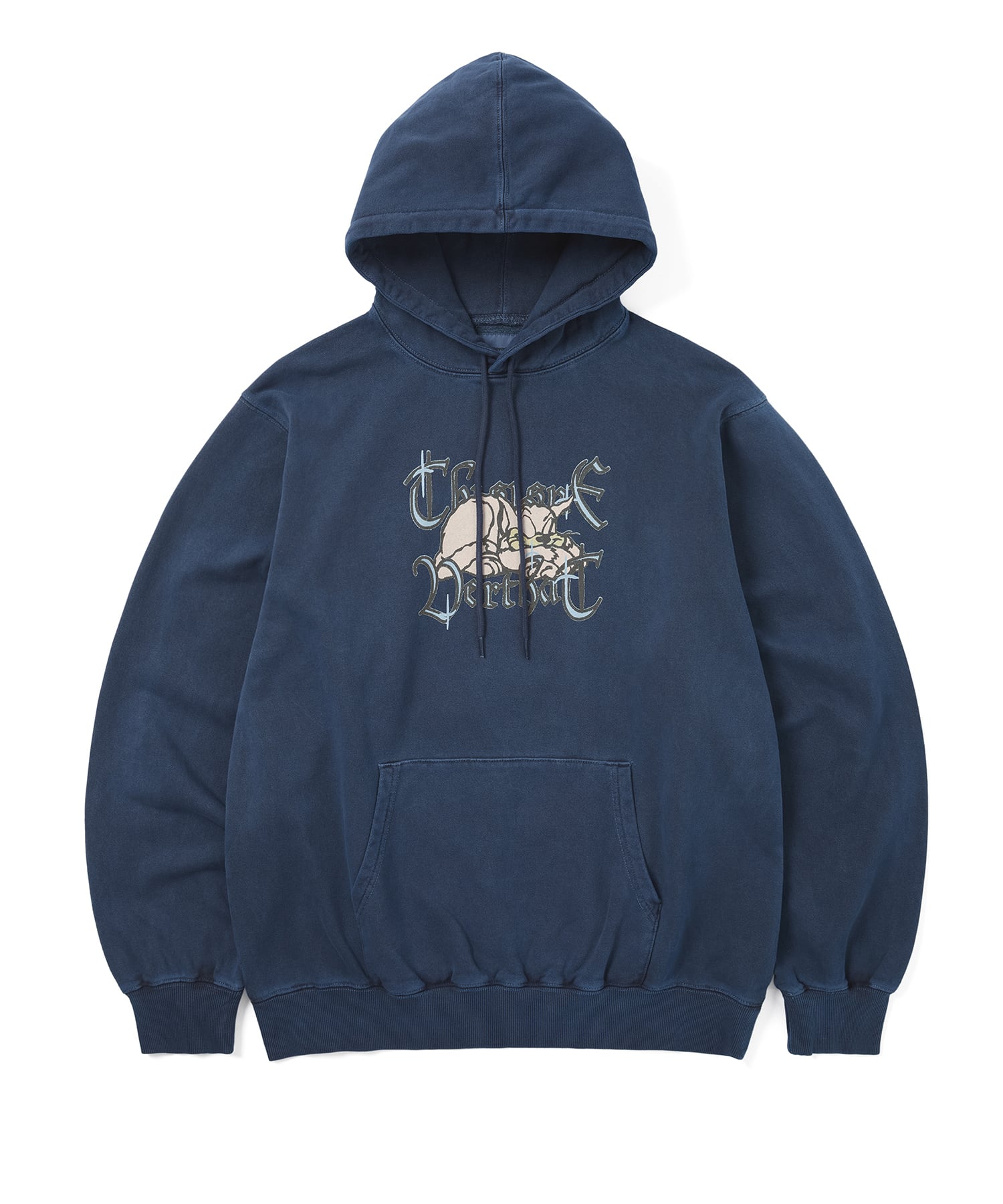 This Is Never That Sleepy Cat Hoodie Midnight Xl