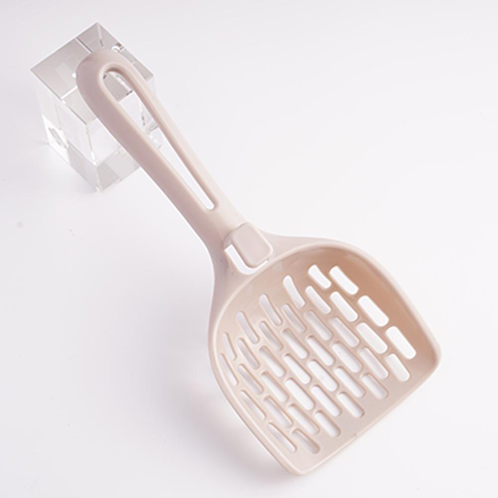 1PC Mesh Litter Scoop For Sifting Cat Litter Box Shovel Efficient Waste Cleaning Hanging Hook Durable PP Material Pet Clean Tool