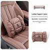 Besturn Little Horse Headrest & Lumbar Support Set - Purple Neck Protection Pillow & Lumbar Pad for 26 Models