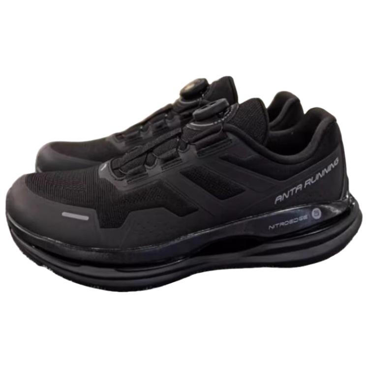 Anta Comfortable Versatile Low-Top Running Shoes Men sneaker Black 112415560-6
