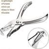 Sourcing Map Stapler Puller Heavy Duty Hand Tools Staplers Pin Removal Puller for Home Office, Silver