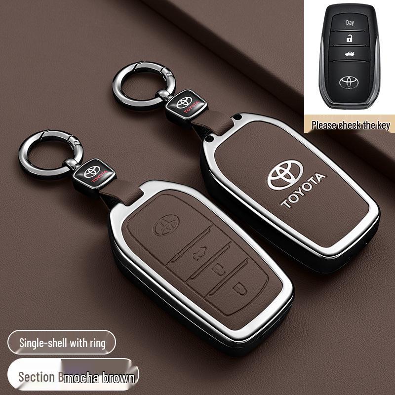 

Жіночий чохол для ключа для Toyota Camry, Corolla, RAV4, Land Cruiser, Avalon та Viloran.