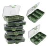 Fishing Tackle Box Hooks Storage Box Carp Fishing Tackle Box Baits Boxes for Fishing Equipment 105x65x24mm Tackle Tools