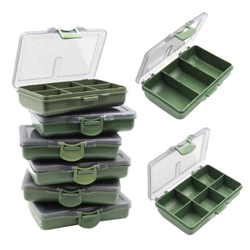 Fishing Tackle Box Hooks Storage Box Carp Fishing Tackle Box Baits Boxes for Fishing Equipment 105x65x24mm Tackle Tools