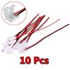 10Pcs PCB Cable 2 Pin LED Strip Connector 3528/5050 Single Color Adapter Useful