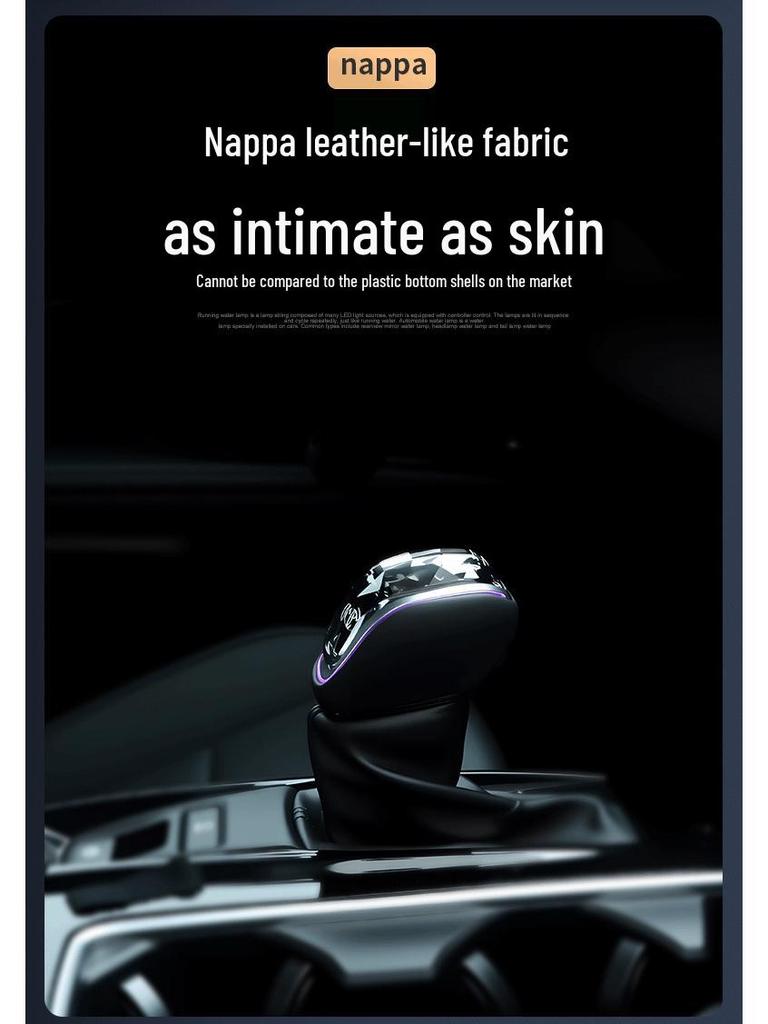 Αποκλειστικό Κρυστάλλινο Κουμπί Λεβιέ Ταχυτήτων Toyota με Φώτα LED και Οκτώ Λειτουργίες Εμφάνισης