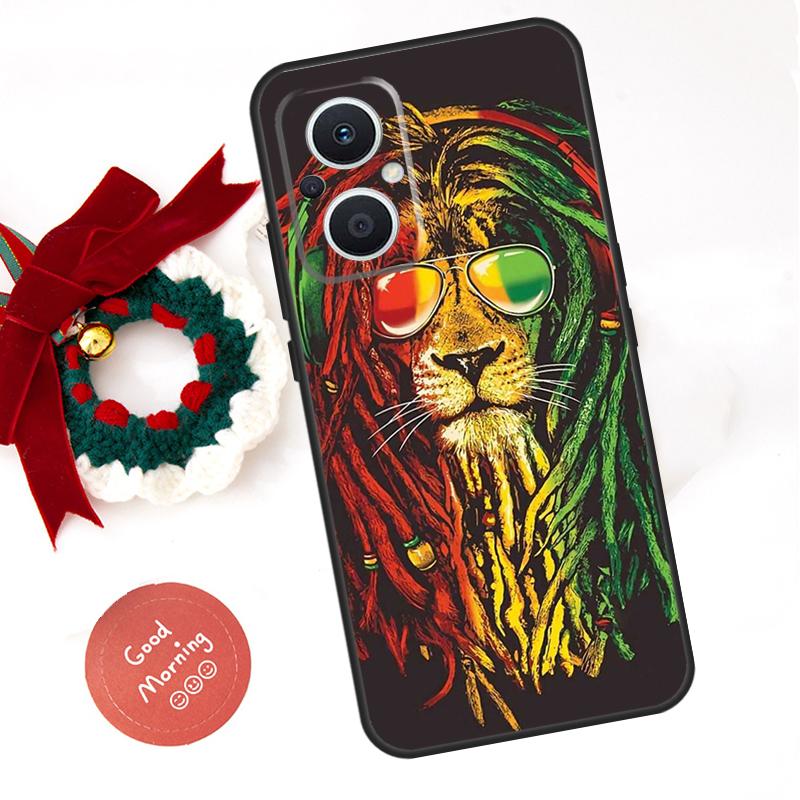 Reggae Bob Marley Funda For OPPO Reno 14F 14 13 12 11 10 Pro 11F 12F 13F 7 8 Lite OPPO Find X8 X5 X9 Pro Case