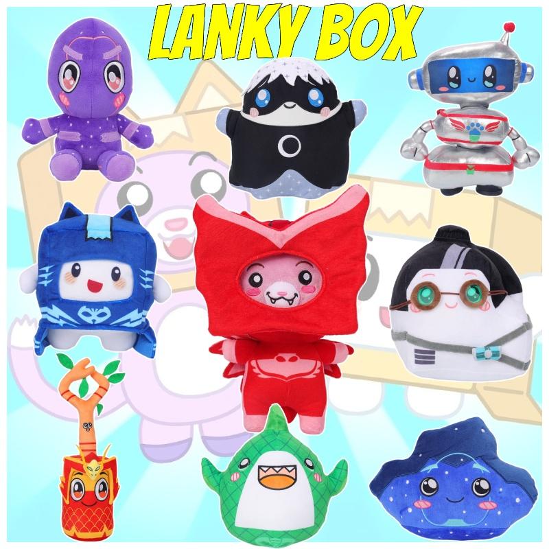 Lankybox Und PJ Masks Verwandlungs-Katzen-Plüschtier-Box Kopfbedeckung