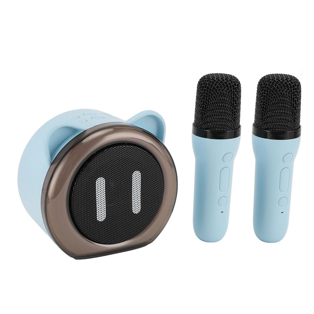 Karaoke Machine Wireless Bluetooth LED Colorful Light Stereo Sound Quality Funny Changing Sounds Portable Microphone