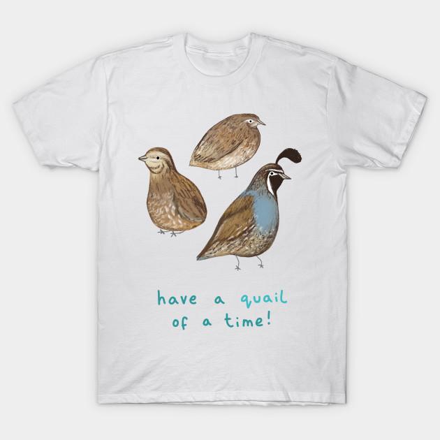 

Men Black Print T-shirt Quail Of A Time No-Cut Transfer Paper Print Cotton Tshirt 4XL білий