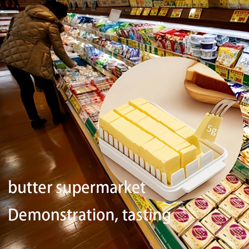 1pc Sealed Butter & Cheese Storage Box with Lid - Oven-Safe, Easy-to-Use Kitchen Organizer for Freshness
