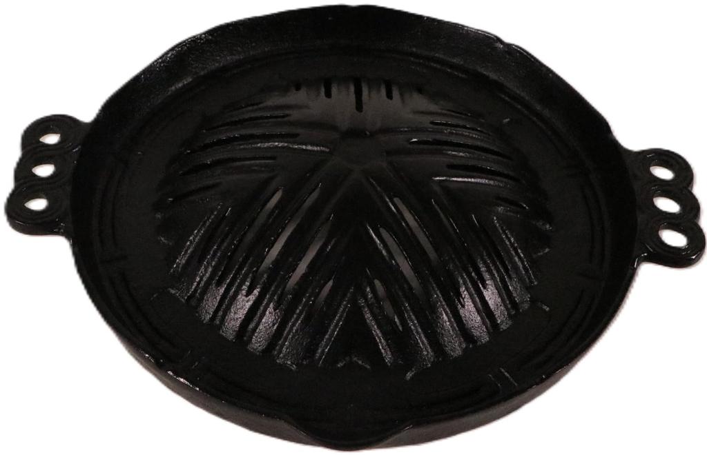 Sanwa Seiki Seisakusho S Dschingis Khan Grillpfanne 29cm mit Löchern Dschingis Khan Eisenplatte 301078