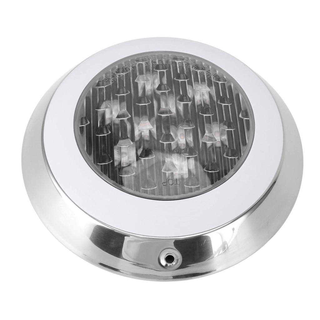Wall Mounted Pool Light Waterproof 6000K White Light Embedded LED Underwater Swimming Pool Lamp for