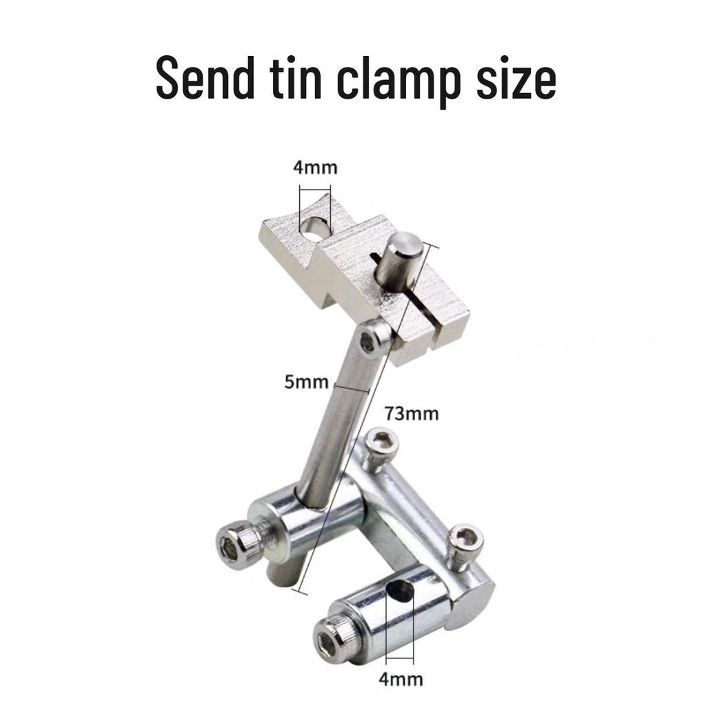 Automatic Soldering Machine Accessories: Iron Handle, Feed Tube, Feed Box, Gear, Nozzle, and Head