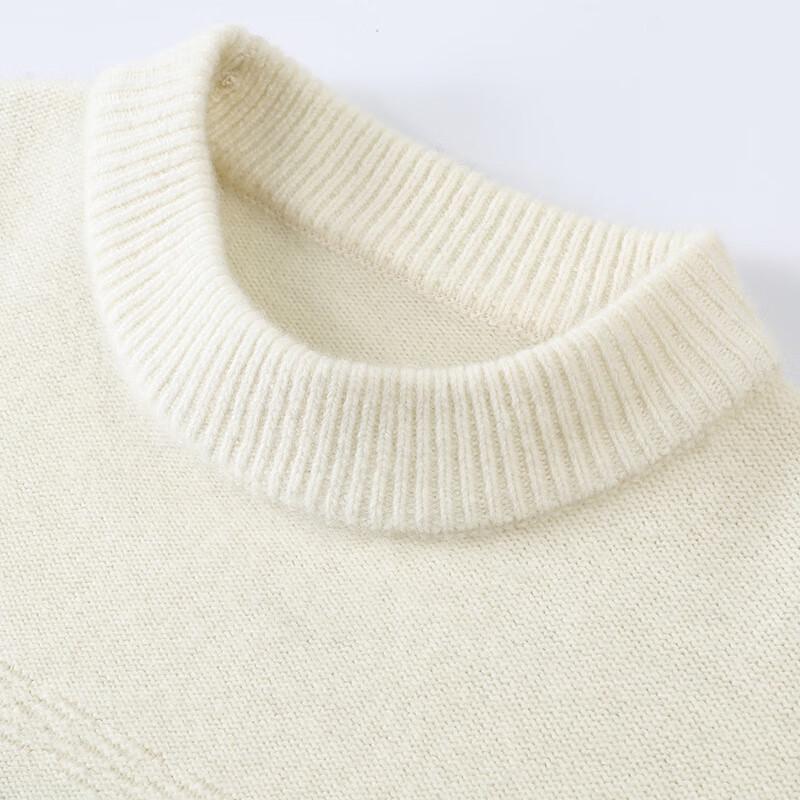 JOW Men's Fair Isle Lambswool Pullover Sweater