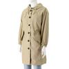 Lightweight Windproof Womens Elegant Trench Coat Double Breasted Plus Size Mid Length Solid Color