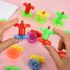 12/20 Stück Mini Torsion Speed Kreisel Drehendes Spielzeug Kinder Geburtstagsfeier Gastgeschenke Weihnachtsgeschenk Pinata-Füller Klassenzimmer Belohnungen Preis