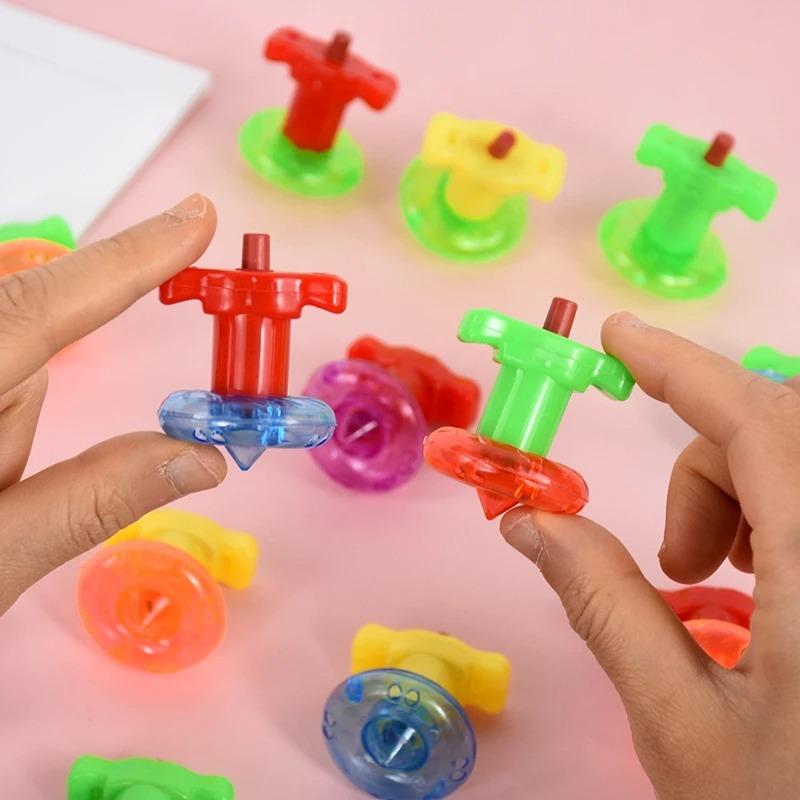 12/20 Stück Mini Torsion Speed Kreisel Drehendes Spielzeug Kinder Geburtstagsfeier Gastgeschenke Weihnachtsgeschenk Pinata-Füller Klassenzimmer Belohnungen Preis