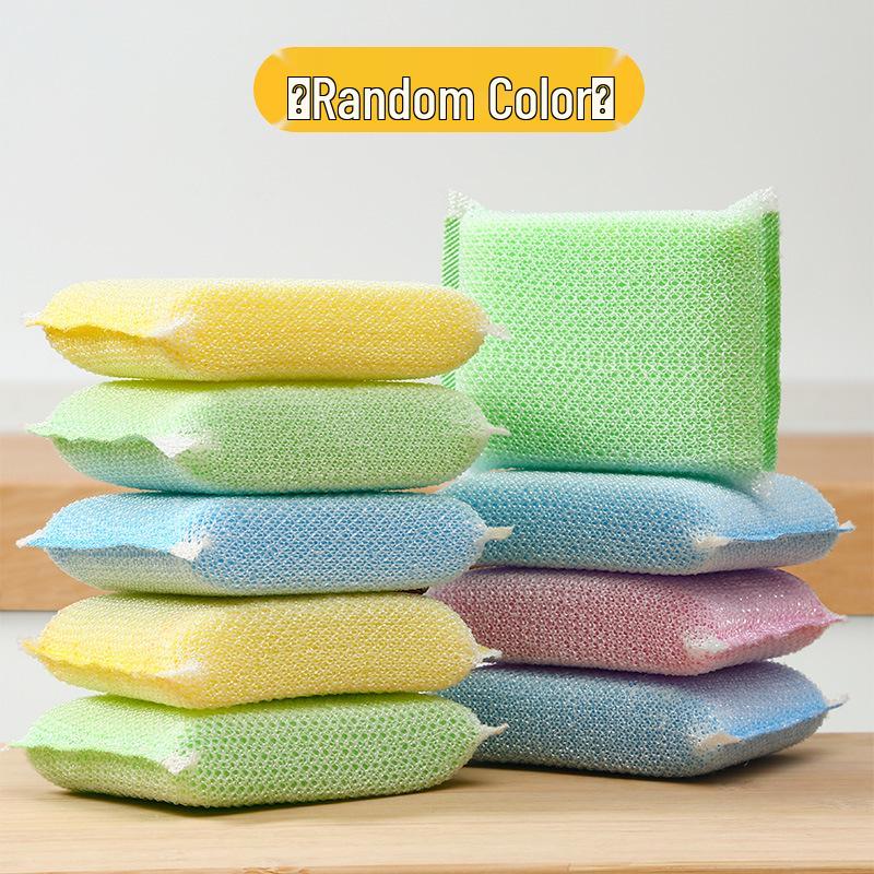 

Сверхтолстая прочная кухонная губка-скребок для мытья посуды и кастрюль