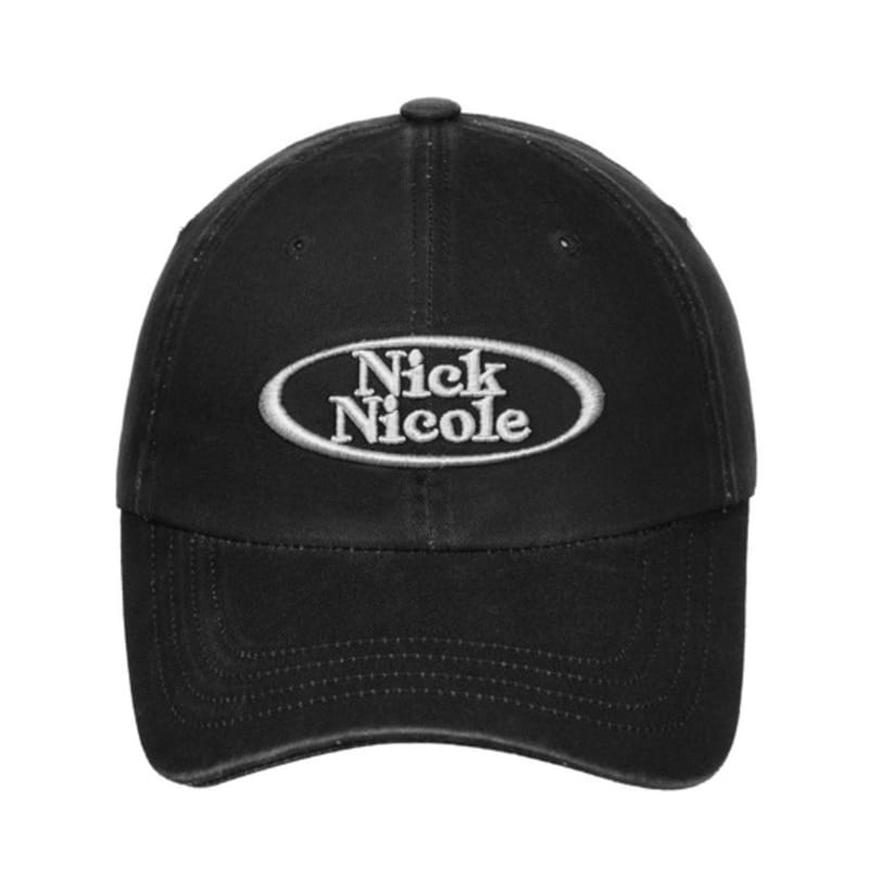 

NICK&NICOLE NICOLE SEOUL CIRCLE BALL cap_VINTAGE black FREE