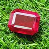 75.30Ct Heated Ceylon Red Ruby Emerald Cut Faceted Loose Gemstone