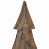 Christmas Tree with Stand Brown 121 Cm Solid Teak Wood
