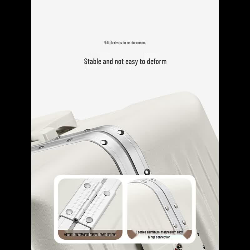 OIWAS Lightweight Aluminum Frame Hardside Luggage