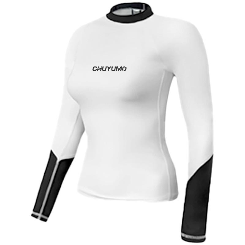 Womens Quick-Dry Dive Suit Set With Sun Protection Slim Fit Surfing Swimming Beach Activities