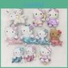 Hello Kitty Fantasy Cat Plush Keychain With Stretching Buckle For Girls