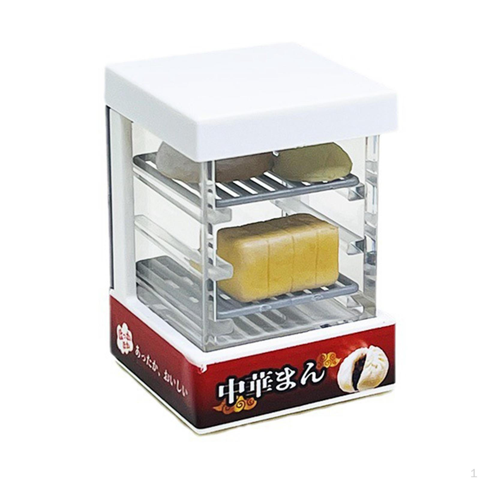 1/12 Dollhouse Food Cabinet Doll House Scenes Pretend Play Decoration