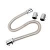 48inch   Flexible Coolant Water Hose Kit   Heat Resistant Stainless Steel Heat Dissipation Hose Set with 4