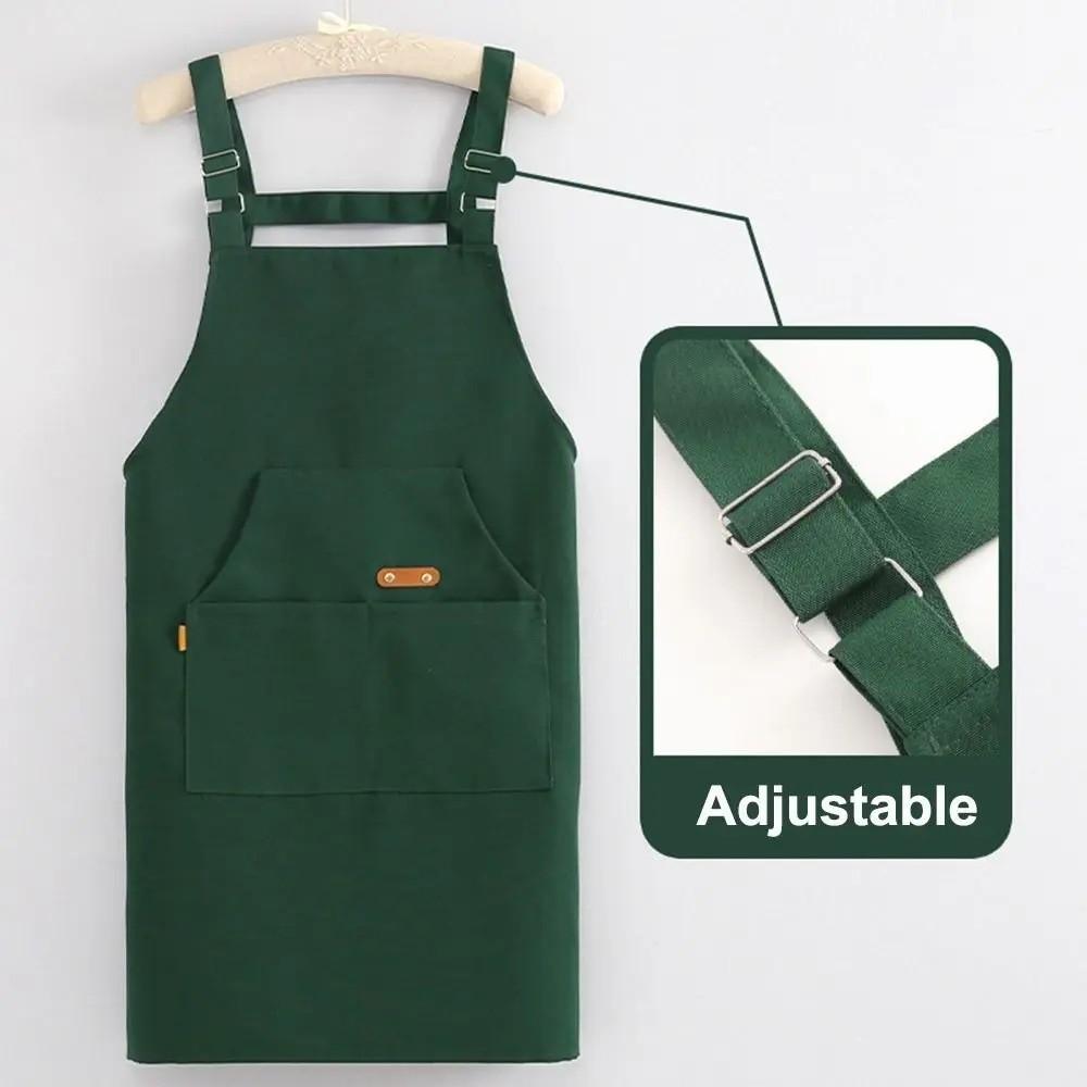 Waterproof Kitchen Cooking Apron Oil-proof Dishwashing Cleaning Apron  Household