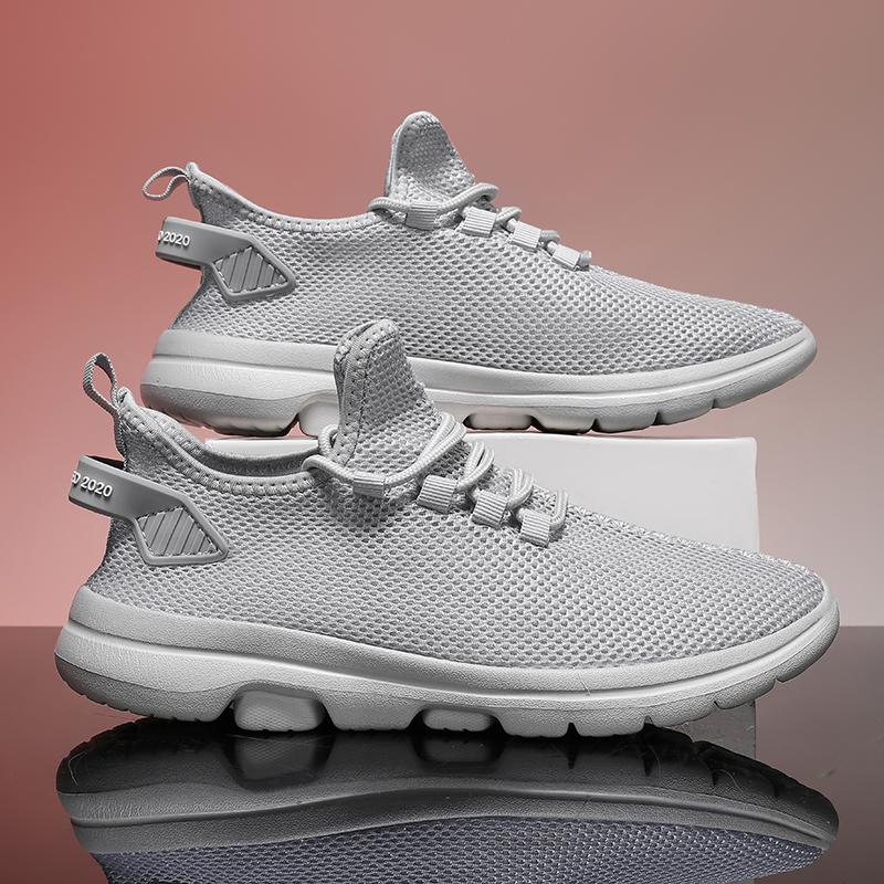 Men Running Shoes Bis Size Classic Flat Mesh Comfortable Jogging Shoes Lightweight Gym Sports Shoes 2025 New Sneakers for Men