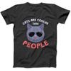 Cats Are Cooler Than People British Shorthair Lover T-Shirt, Sweatshirt, Hoodie for Men Women Kids Made In Canada Black