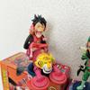 [USED] One Piece World Collectible Figure Mugiwara56 Mugiwara Boxed Opened Cover Illustration