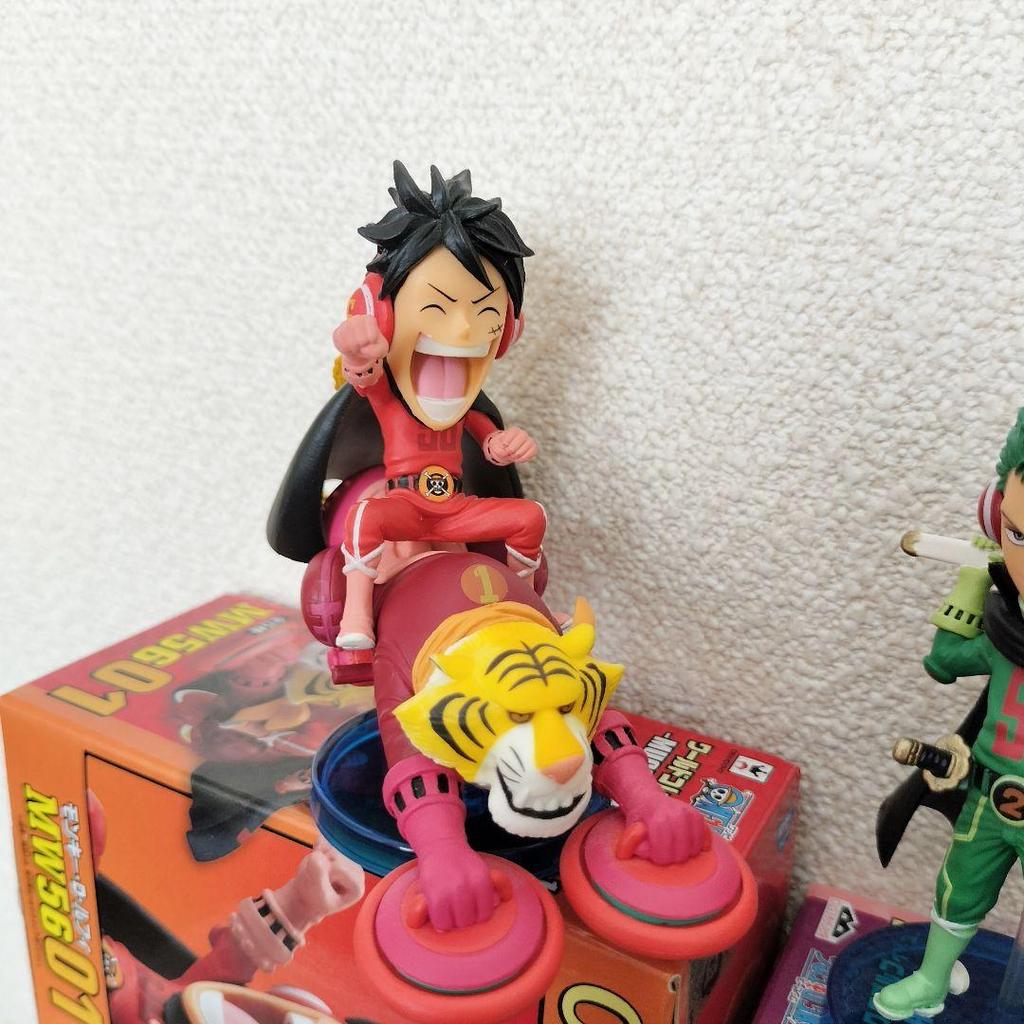 [USED] One Piece World Collectible Figure Mugiwara56 Mugiwara Boxed Opened Cover Illustration