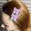 Beautiful PVC Butterfly Hair Accessory Hair Clip Suitable for Girls' Hair Decoration, Holiday Party Decoration Hair Accessories