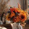 Künstliche Herbstblumen für die Thanksgiving-Tischdekoration, Kunstblumen-Arrangement für die Heimdekoration