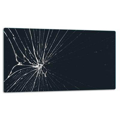 GLASS CUTTING BOARD 52x30 BLACK