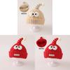 Baby Winter Knit Hat With Cartoon Animal Design For Toddler Boys Girls Warmth