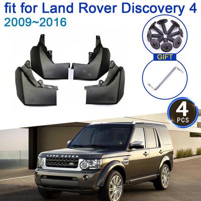 Guardabarros de Coche Para Land Rover Discovery 4 LR4 L319 2009~2016 4x Guardabarros Protección Aleta Accesorios de Estilo Guardia Aleta