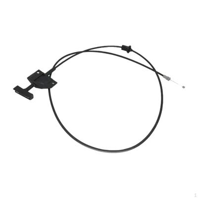 Motorhaubenentriegelungskabel 912003 Hochleistungsanschlüsse Kompatibles Schwarzes Zubehör für S-15 Pickup