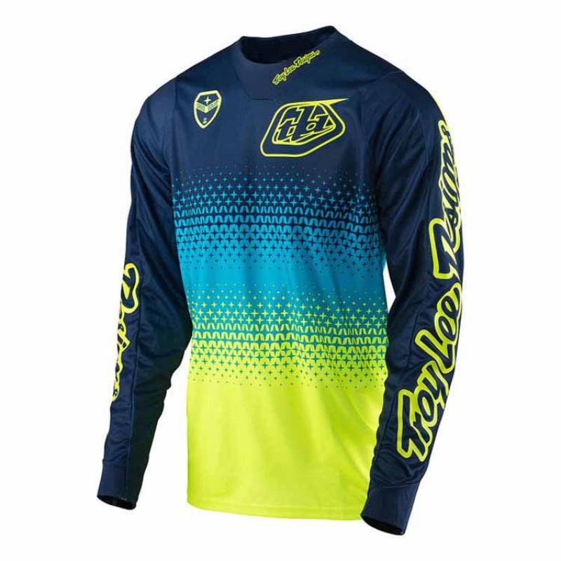 Mens Long Sleeve Cycling Jersey Mountain Bike Downhill Racing Trail Riding Quick Dry Breathable Performance Shirt
