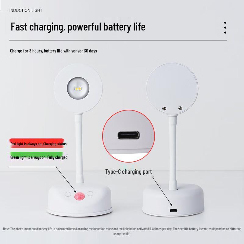 NuFeng Rechargeable LED Motion Sensor Wall & Picture Light