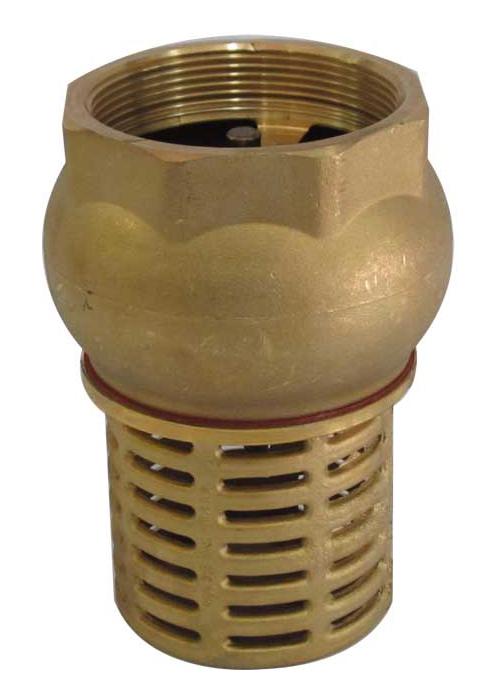 5/4" Messing-Rückschlagventil mit Messingkorb
